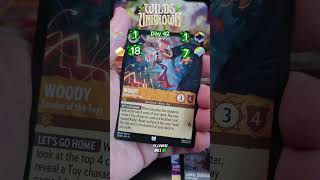 Day 42 opening a pack of Wilds Unknown #lorcanacommunity #Disney #lorcanatcg #tcg #lorcana