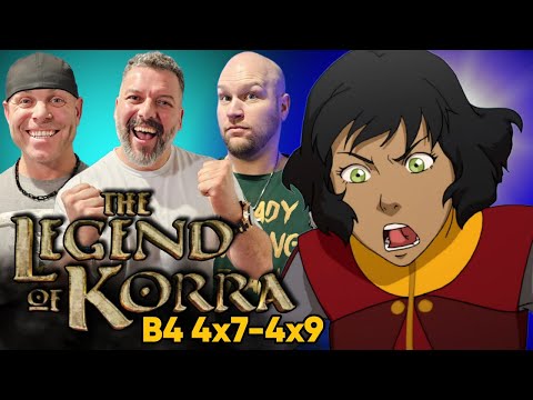 First time watching the LEGEND OF KORRA reaction s4 ep 7-9