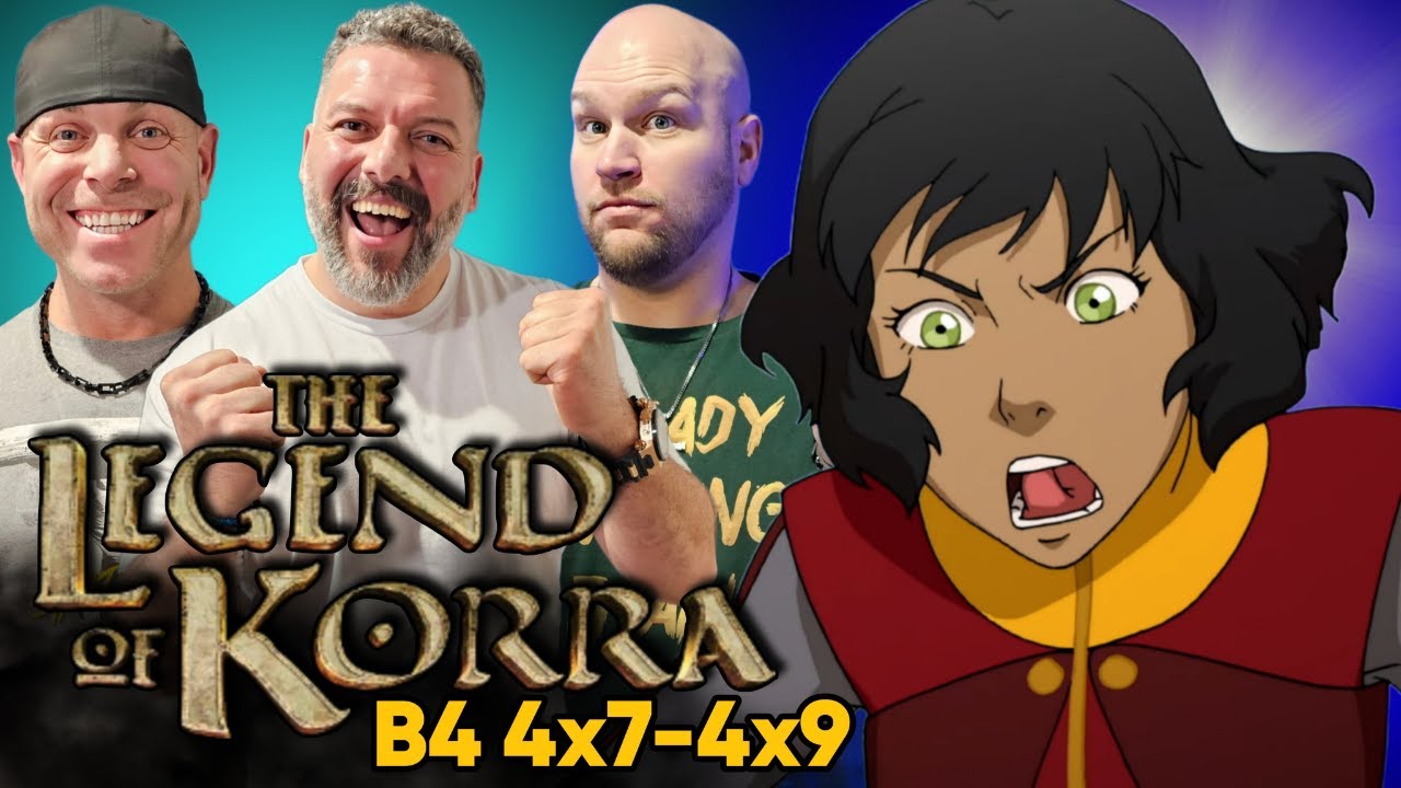 First time watching the LEGEND OF KORRA reaction s4 ep 7-9