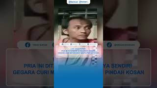 Lagi Jaga Parkir, Pria ini Ditangkap Korbannya Sendiri Gegara Curi Motor Saat Bantu Pindah Kosan