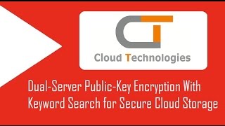 Dual-Server Public-Key Encryption With Keyword Search for Secure Cloud Storage |
