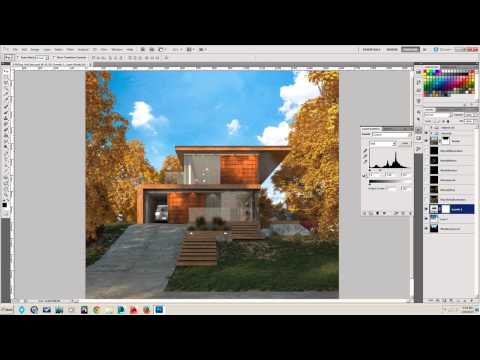 Insert A New Background For Your Rendering: V-Ray Alpha Channel + Photoshop