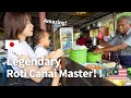 Learning from Legendary Roti Canai Master! 🇲🇾/伝説のロティおじさんに会いに行く！/KLの絶品ロティチャナイ！