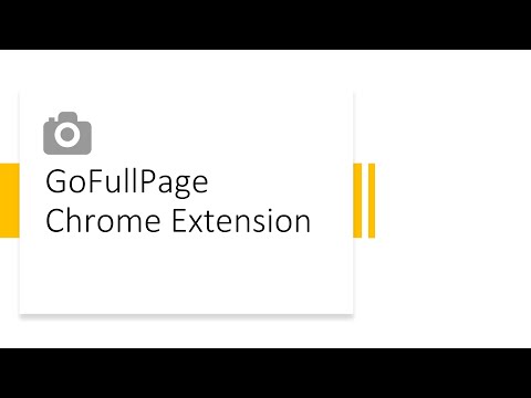 How to Easily Take a FULL PAGE Screenshot on Google Chrome - GoFullPage