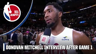 'WE CAME OUT STRONG!' Donovan Mitchell talks TEAM EFFORT in Game 1 win over Magic 🙌 | NBA on ESPN
