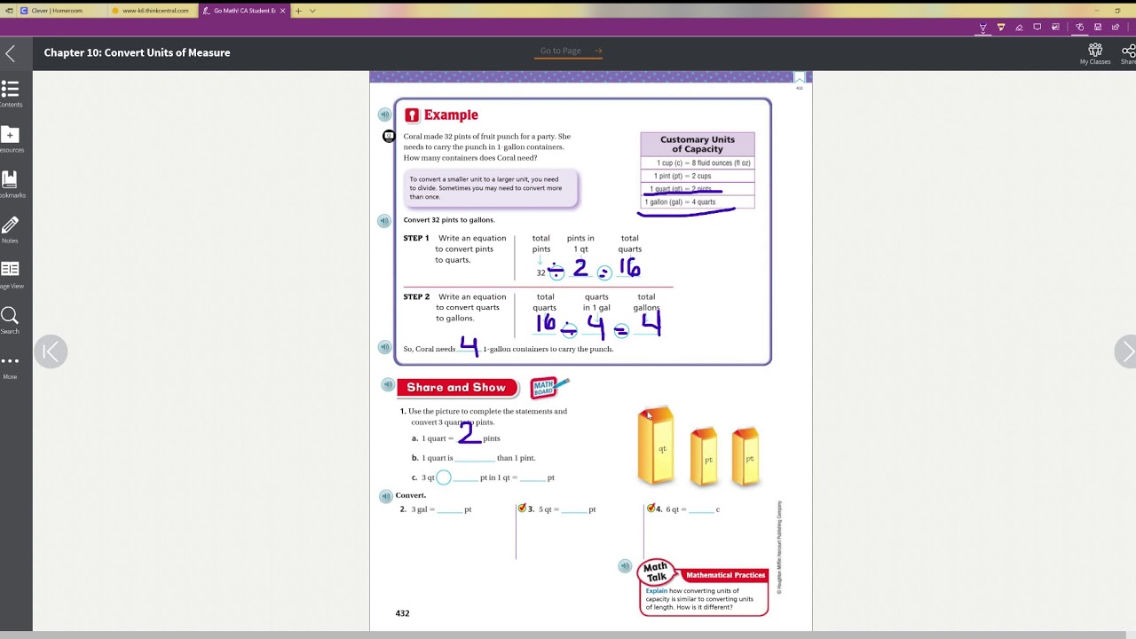 go math lesson 10.2 homework answers