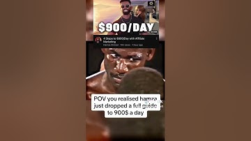 Hamza´s guide to 900$ a day | Fan edit