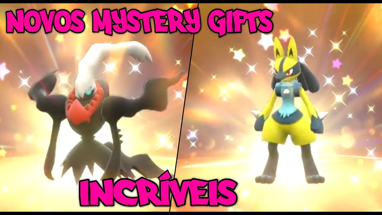 SHINY Lucario & MYTHICAL Darkrai Mystery Gift Codes ▻ Pokemon Scarlet &  Violet 