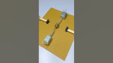 Dc Motor Experiment | #dcmotor #tech #youtubeshorts #dcmotorproject
