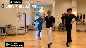 Cha Cha basic steps - learn more with 📲"Dance With Oleg" APP