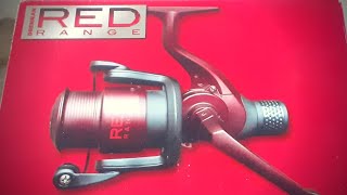 DRENNAN RED RANGE REEL. UNBOXING AND REVIEW.