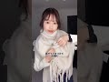 可愛すぎて今すぐ真似するマフラーの巻き方❤️