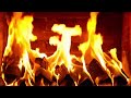 🔥Inviting Comfort and Warmth – Vibrant Fire Blazes Over Logs with Gentle Crackling Sounds