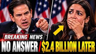 JUST IN: Marco Rubio Uncovers The $2.4 Billion Wire Trail — AOC Went Completely Silent!
