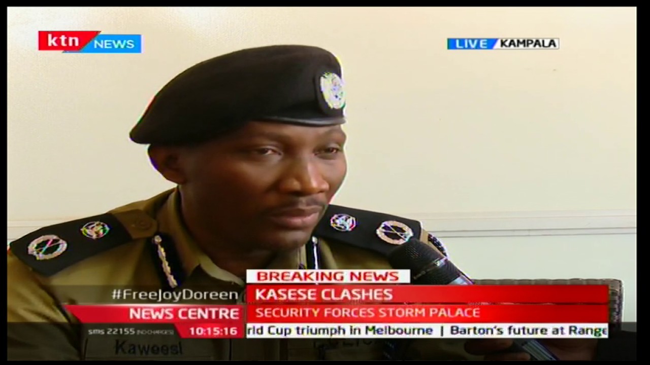Breaking News Ugandan Police To Charge King Of Rwenzururu Kingdom Youtube