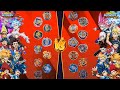 【Beyblade Burst DB &amp; BU VS Beyblade Burst Superking】 10Man Battle ベイブレードバーストBU 베이블레이드 버스트 BU