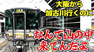 【無駄な遠回り】加古川行くのになんで山の中に行くの？【加古川線】