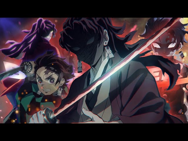 Yoriichi Tsugukini x Tanjiro Rage Edit | Muzan's Fear | Yoriichi Vs Muzan | Demon Slayer S2  #egt2 class=