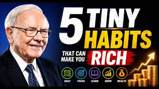 5 Tiny Habits That Made Warren Buffett Rich