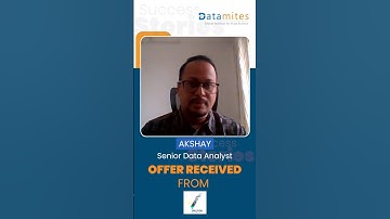 Become a Data Analyst | Akshay’s Journey to Senior Data Analyst