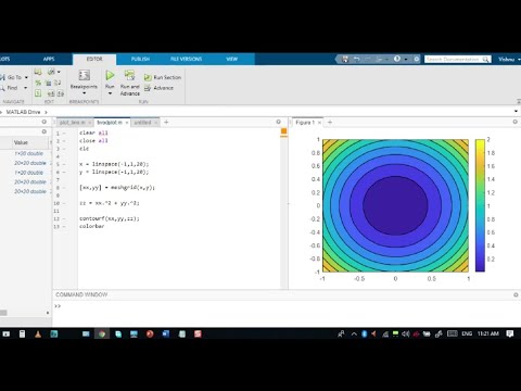 How to plot 2d graph in MATLAB | MATLAB Tutorials for Beginners - YouTube