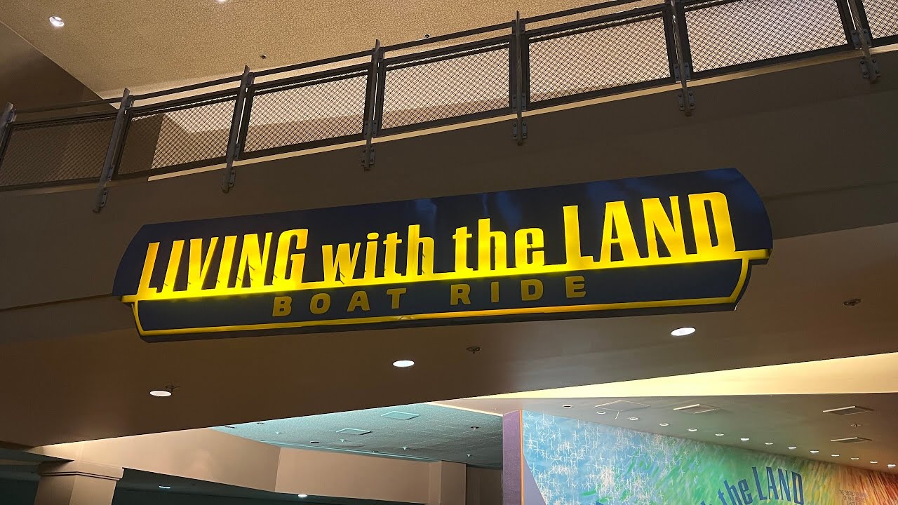 Riding Living With The Land at EPCOT | Full Ride Experience in The Land ...