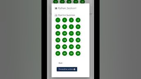 Infosys Python Foundation Certificate assessment test