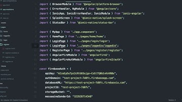 Ionic 3 + Firebase Authentication PART 2: Ionic 3 Tutorial 12