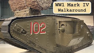 WW1 British Mark IV Male Tank