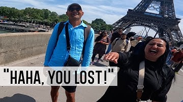 I scammed Paris scammers with "monopoly" money
