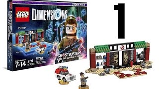 Lego Dimensions: Ghostbusters 2016 Story Pack Part 1 100% Playthrough Ps4/No Commentary