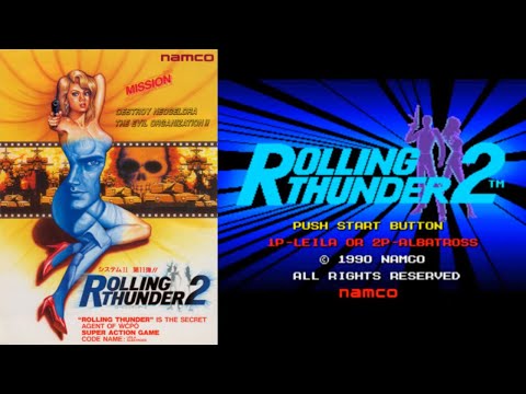 ローリングサンダー2 全曲集 ナムコ【ROLLING THUNDER2 All