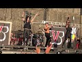 black veil brides faithless live warped tour 2018