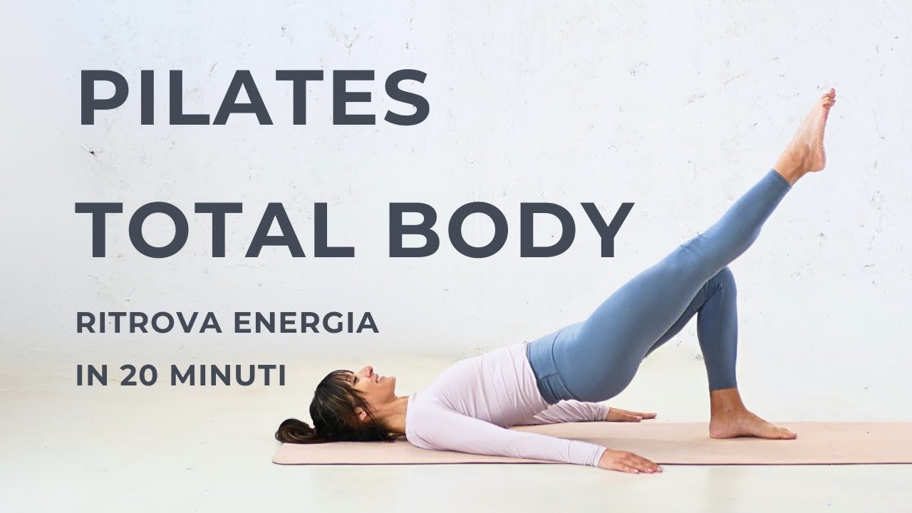 Pilates Total Body a Casa | Allenamento 20 Minuti per Tonificare e Ritrovare Energia