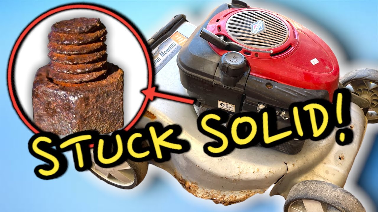 Lawn Mower ENGINE SWAP! - YouTube