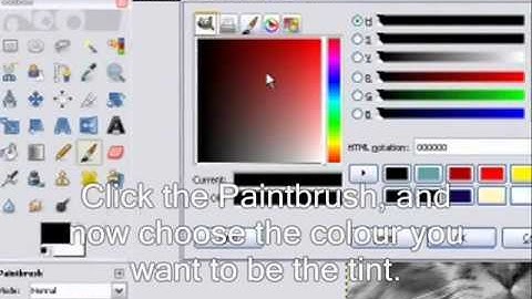 GIMP Tutorial: Multi-Text with Tinted Background