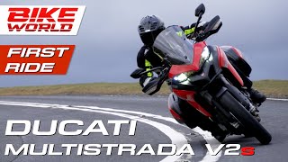 Ducati Multistrada V2s First Ride,  It's A Bloody Good Road Bike!