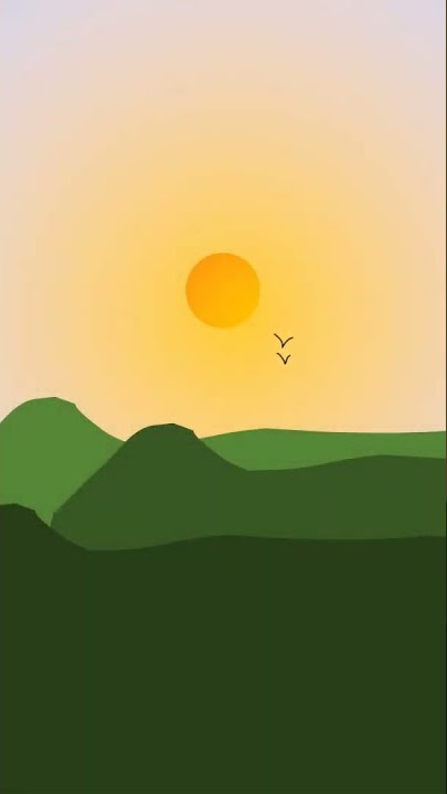 π
Evening and moon nightπ transition animation