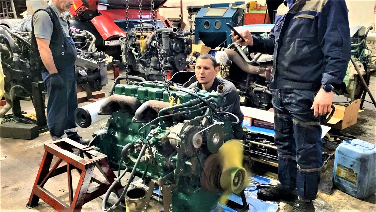 ЗАПУСКАЕМ МОТОР MAN D0826 1989 ГОДА ВЫПУСКА - ПОСЛЕ ПЕРВОГО КАПИТАЛЬНОГО РЕМОНТА / MOTORS TRUCK