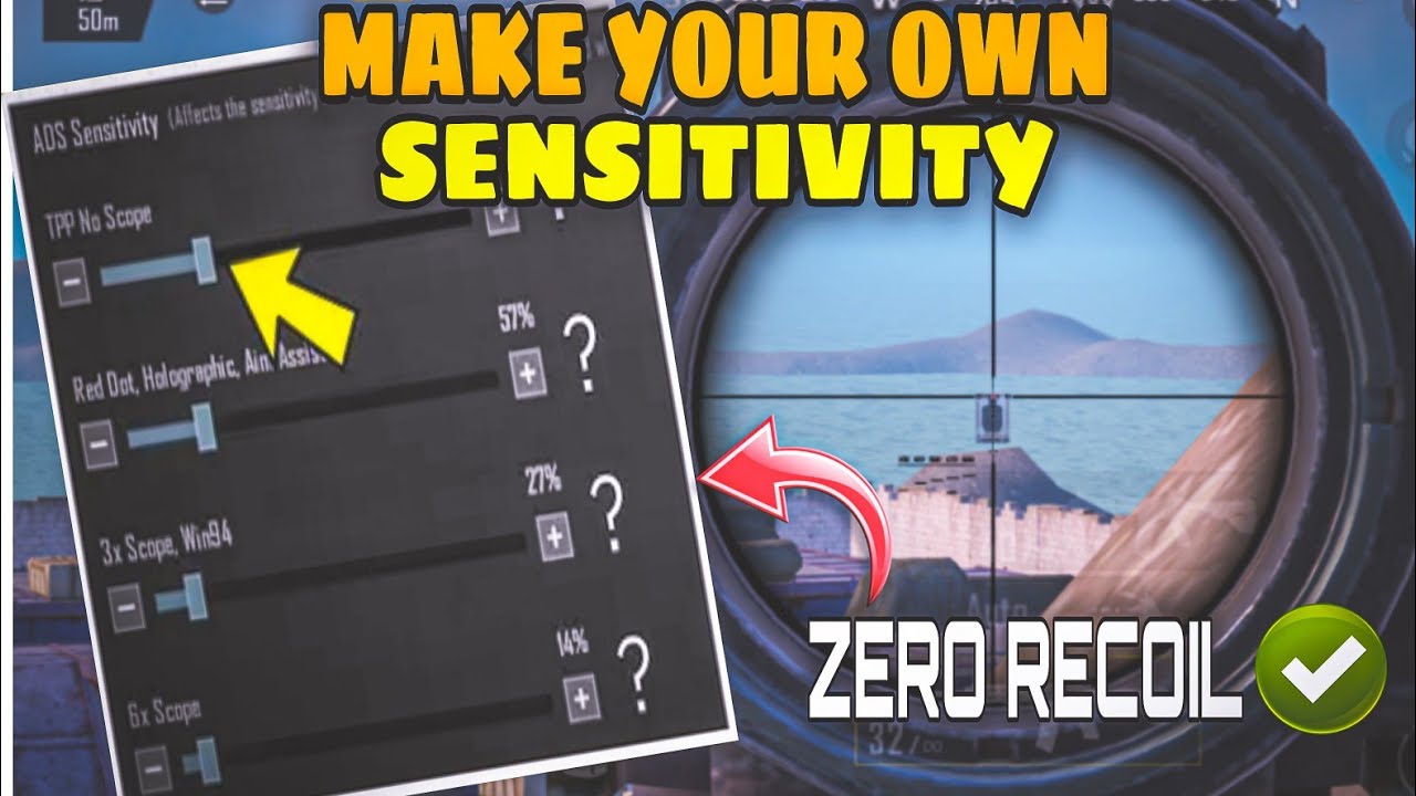 How to Make Your Own Sensitivity for No Recoil and Accurate Spray • BGMI/PUBG MOBILE 😱🔥