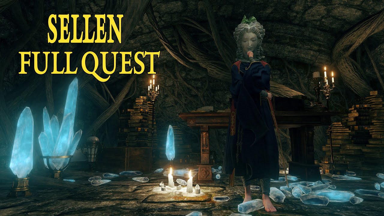 Elden Ring Quests Sellen's Story with Optional Dialogue Elden Ring
