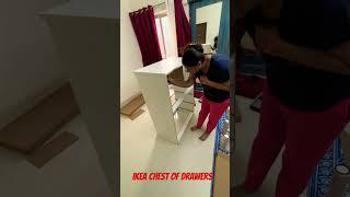 Ikea chest of drawers in making #ikea