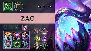 Zac Top vs K'Sante - NA Grandmaster Patch 26.08