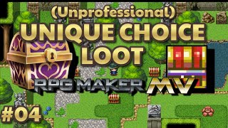 (Unprofessional) RPG Maker MV Tutorial: Unique Choice Loot (HIME_DisabledChoiceConditions!)