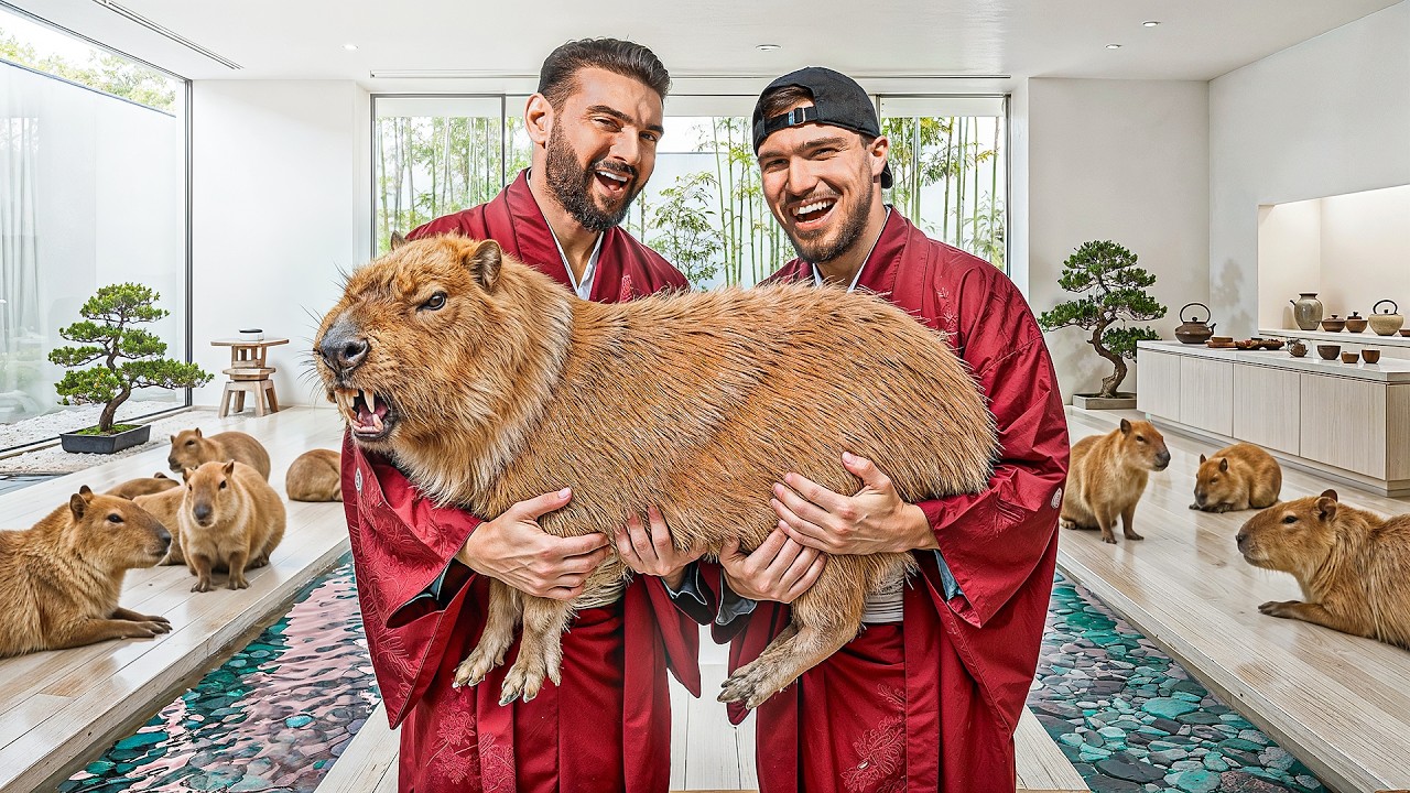 Am Petrecut o zi cu Capybara.. SNIK vrea sa isi cumpere una ?!