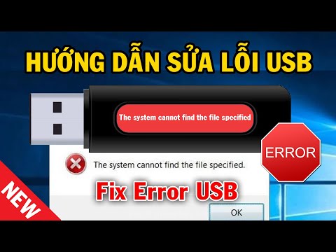 Cách sửa lỗi USB 