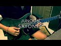 Junoon  sayonee  guitar solo cover