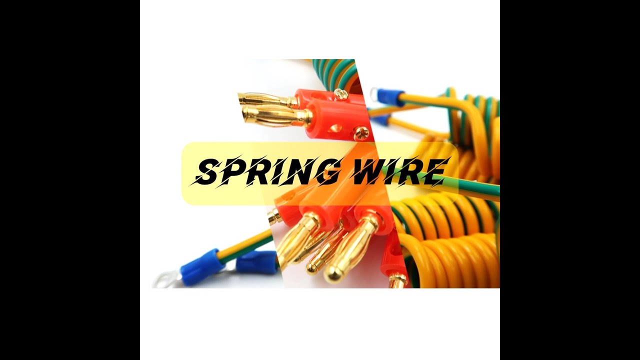 Spring Wire Connection Spring wire - YouTube