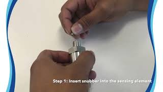 Instruction - how to insert snubber