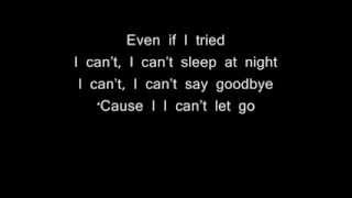 Faydee - Can't let go (Lyrics)